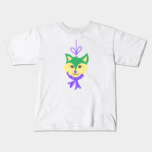 BLUE GREEN JOKER DESIGN Kids T-Shirt by Artistic_st